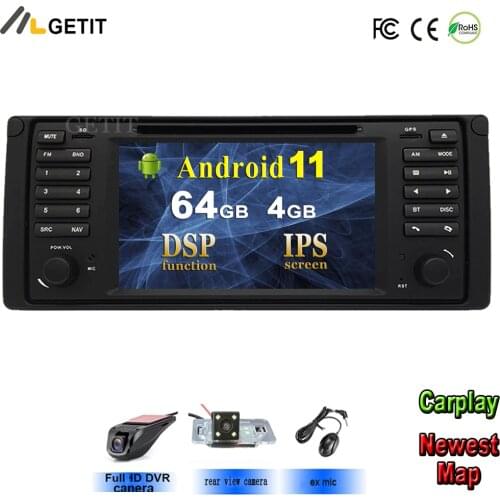 Android 10 Car Stereo Radio Multimedia Player for BMW X5 E53 M5 5 Sesies E39 With BT Wifi Radio GPS Navigation Car Head Unit