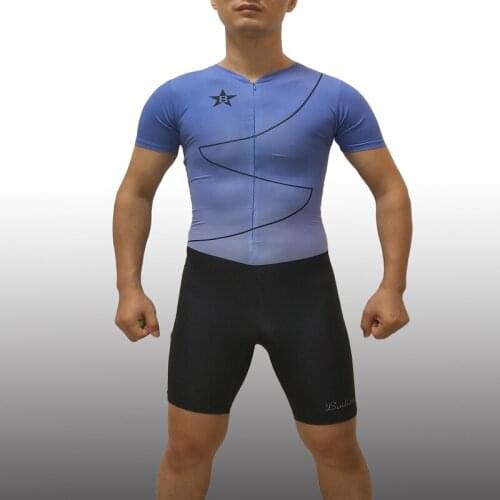 Badiace Geometry Spread Man Fast Running One Piece Suit Professional Athlete Leotard Track Field Singlet Customizable