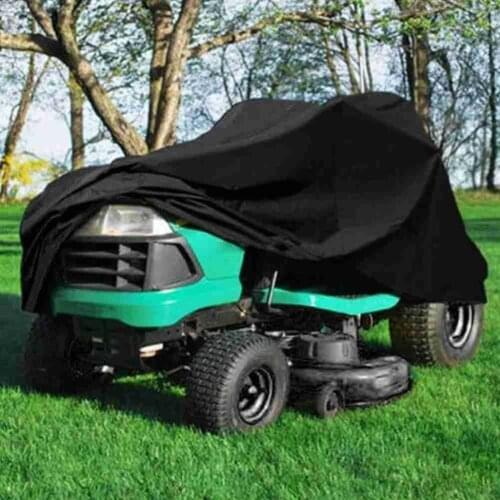 Lawn Mower Cover Waterproof Snowblower Cover Shade UV Protection Tractor Covers For Yard Garden Furniture Motorcycle Quad Bikes