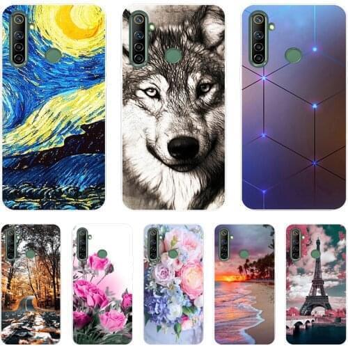 Case For Realme C3 Case Soft Silicon TPU Back cover For OPPO Realme C3 RMX2020 C 3 Coque Capa Funda 6.5inch Skin shockproof
