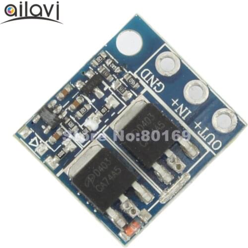 DC 4~28V 15A Solar Panels/Battery Charging Desirable Prevent Reverse Ideal Diode Module 12V 24VHigh Efficiency with Heat Sink