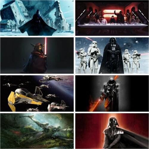 Disney 5D DIY Marvel Star Wars Movie Diamond Mosaic Diamond Painting Diamond Mosaic DIY Full Diamond Embroidery Home Decor