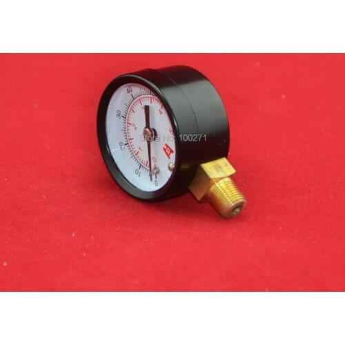 1.5" 40mm 70psi pressure gauge ,5kg/cm2 5bar manometer ,PT1/8" bottom thread