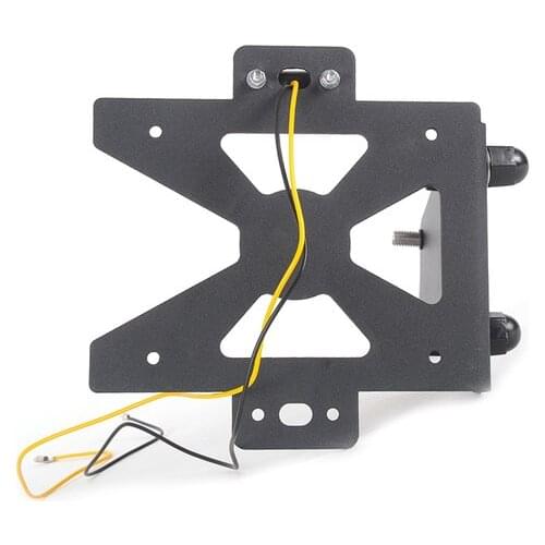 Motorcycle Rear License Plate Mount Holder And LED Light For BMW R18