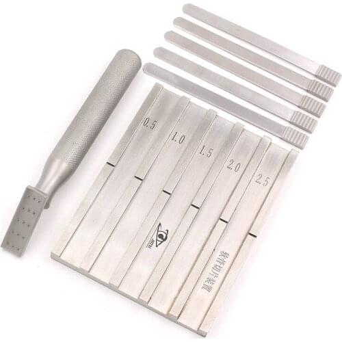 Plastic surgery cartilage section Costal cartilage slicer Nose carving slicing board nose plastic tool