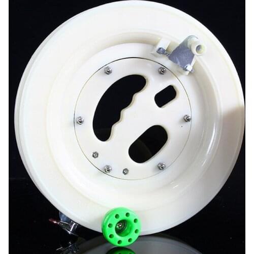 Professional High Quality 22-28cm ABS Kite White Wheel Traction Tools Kite Handle With 400-1000m Line