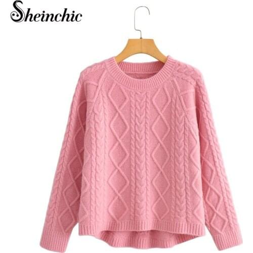 Женские кашемировые пуловеры Sheinchic China At AliExpress
