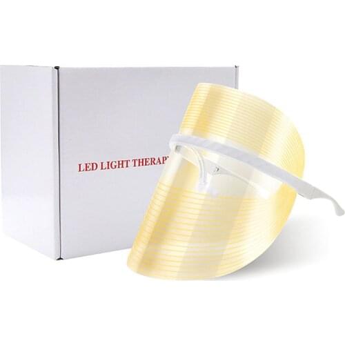 Light Therapy Facial Mask Anti Acne Wrinkle Facial Machine Device Skin Rejuvenation Moisturizing LED Mask Beauty 3 Color