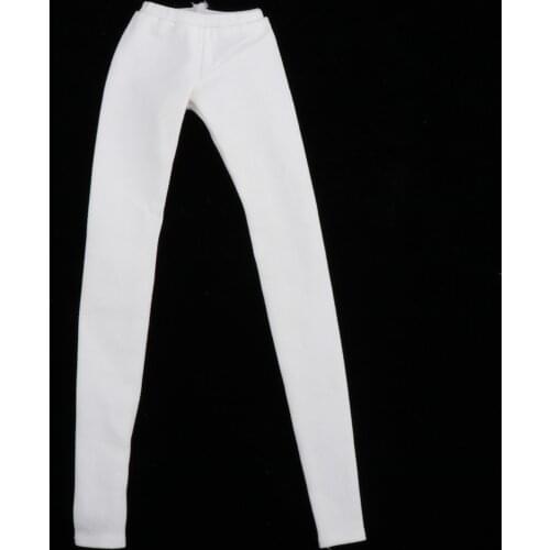 Ball Jointed Dolls Pencil Pants White Skinny Jeans for 1/4 BJD SD DZ Dollfie Doll