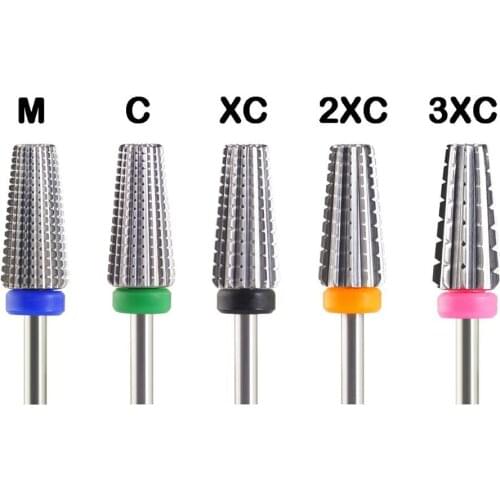 High Quality 5 in 1 (Fastest Remove Acrylics or Gels) - Carbide Nail Drill Bit