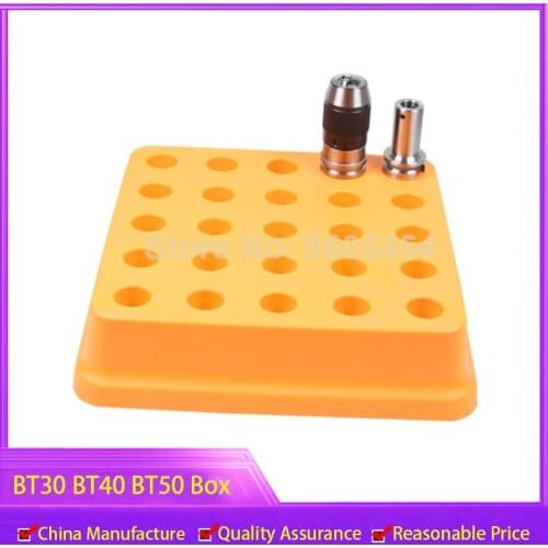 1PCS BT30 BT40 BT50 box storage box case Collecting Box for CNC machine center holders collecting tool case handle placement box