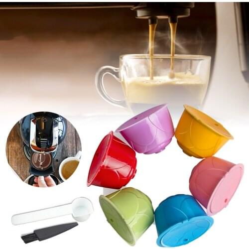 1PC Reusable Coffee Machine Capsule Coffee Cup Filter For Nescafe Refillable Coffee Cup Holder Pod Strainer for Dolce Gusto