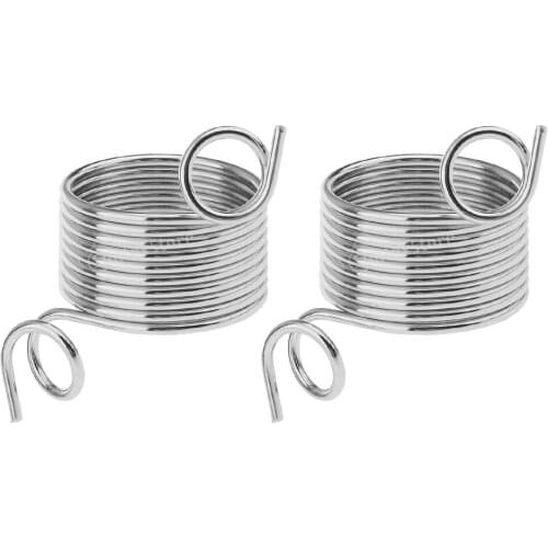2pcs Nickle Plated Wire Yarn Stranding Guide Knitting Thimble for Knitting