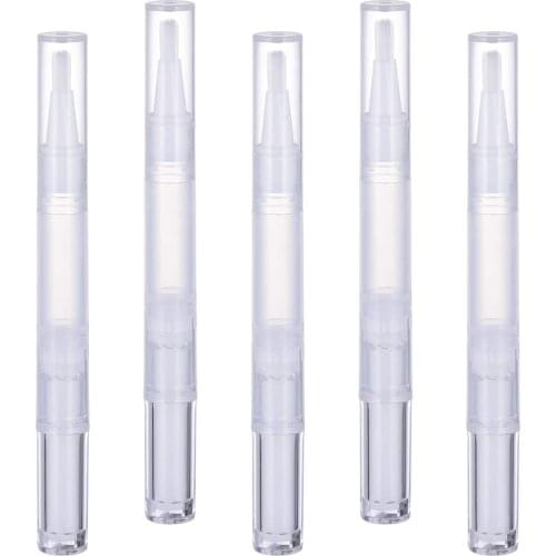 20Pcs 3ml Nail Twist Pens Empty Transparent Nail Oil Pen Cosmetic Container Applicators Eyelash Growth Liquid Lip Gloss Tube