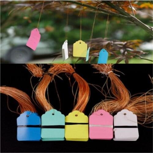 20pcs Waterproof Strip Line Gardening Labels Gardening Tree Signs Plant Hanging Tags Garden Labels Flower Tags Plant Markers