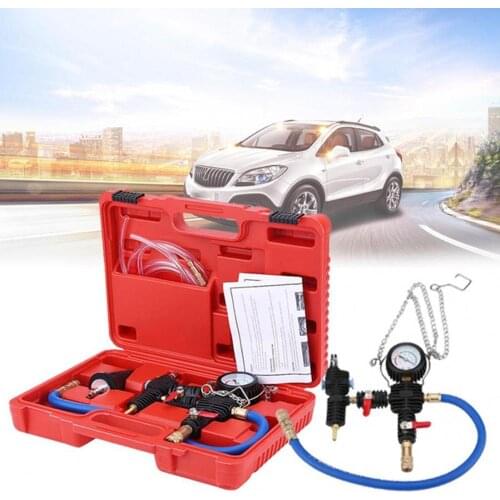 HOT!Auto Coolant Vacuum Kit Cooling System Radiator Set Refill and Purging Tool Universal for automotive cooling systems test