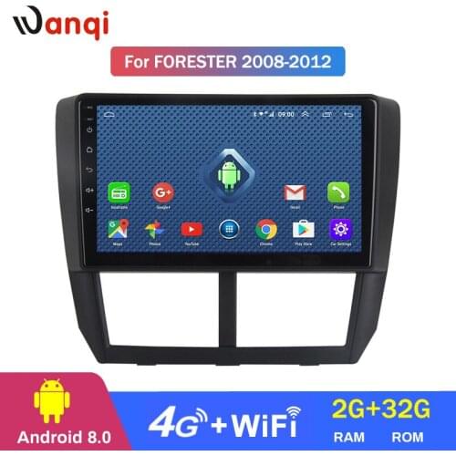 4G Lte All Netcom Android Car Radio Stereo Audio GPS Navigation For Subaru Forester 2008-2012 Multimedia Player