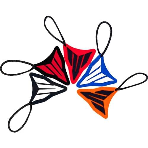 Motorcycle key ring Soft Key Top Head Cover Chains Cap Keyring For Yamaha FZ07 MT-07 MT125 FJ09 MT09