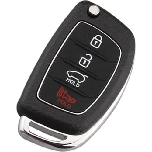 Remote Key Shell Case Fob Cover with Uncut Blade For Hyundai i10 i20 i30 i35 i40