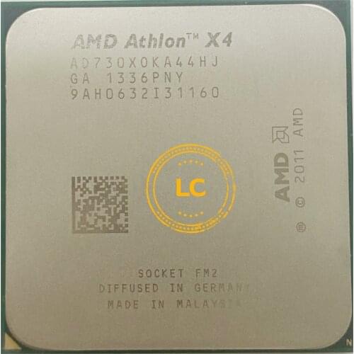 AMD Athlon X4 730 2.8 GHz Quad-Core CPU Processor AD730XOKA44HJ Socket FM2