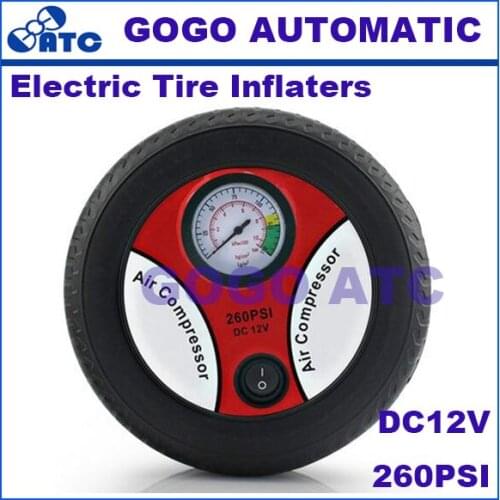 DC12V 260PSI Mini Portable Car Air Compressor Auto Inflatable Pumps Electric Tire Inflaters Balls Rubber Boat Bike Car