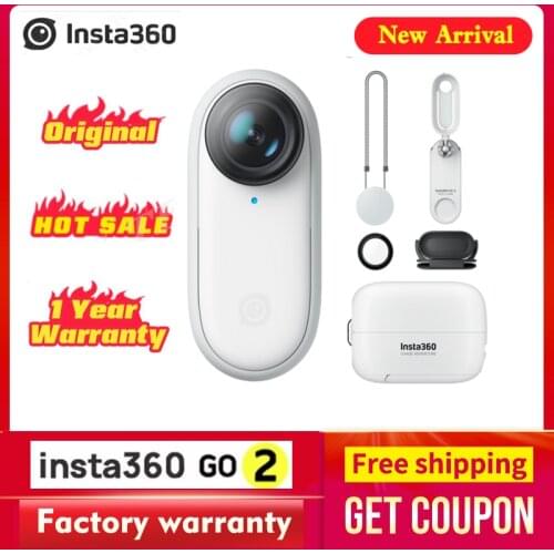 Insta360 GO 2 Action Camera FlowState Stabilization 4m waterproof sport Camera go extreme pro Insta 360 go2 cam pk insta360 Go