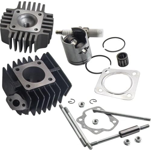 Cylinder Piston Ring Gasket TOP END KIT For SUZUKI JR 50 1995 1996 1997 1998