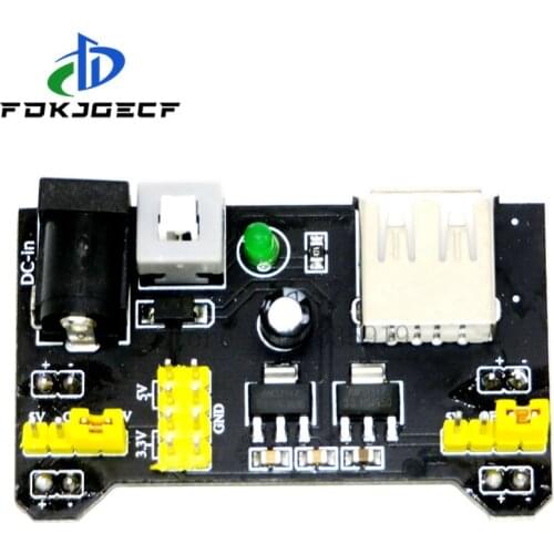 MB-102 Bread board dedicated power module compatible 5V, 3.3V Breadboard power module