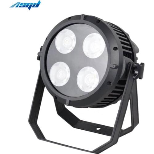 COB 200W Wash Wall Waterproof Par LED 4x50W Uplighting Outdoor DMX Stage DJ Control Cool White&Warm White Pool Show Party IP65