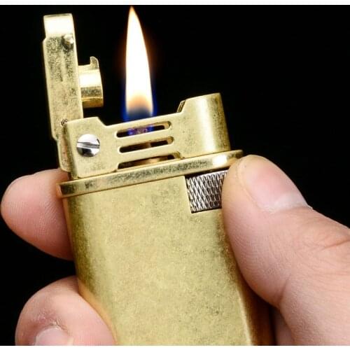 CHIEF original Kerosene lighter creative sideslip grinding wheel nostalgic old style cigarette lighter