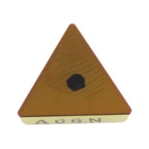 Original TPGN110304 A66N Lathe Cutter Carbide Inserts for Cast Iron TPGN 110304 TPGN1103 Turning Tools CNC