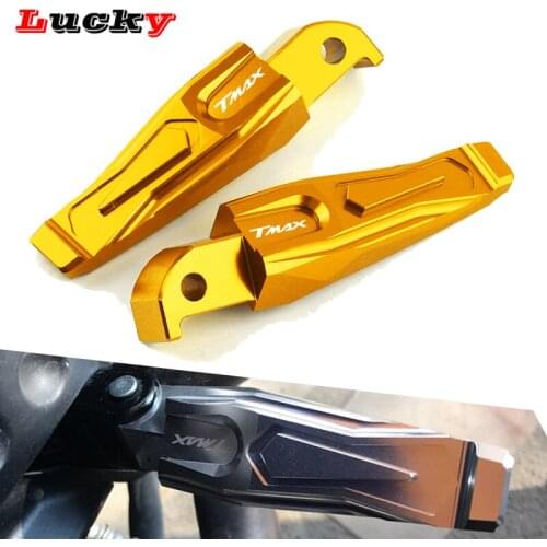 Motorcycle Rear Foot Pegs Rests Passenger Footrests For Yamaha Tmax 530 T-max dx sx 2012-2019 2017 2018 tmax 500 XP500 2011 2010