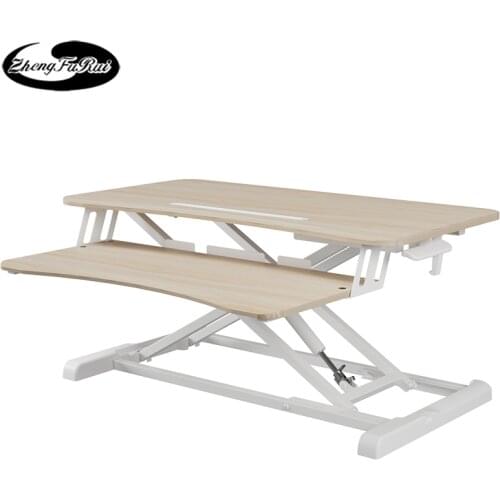 Standing working table lifting computer desk increasing bracket notebook desktop general office