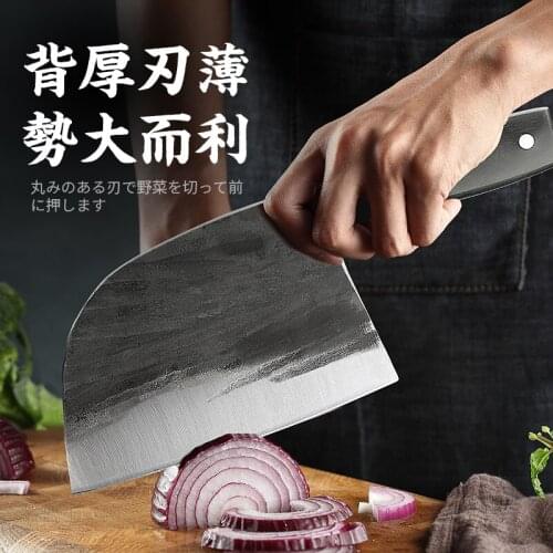 Hand-Forged Kitchen Knife Slicing Knife Dedicated for Chefs Slicing Knife Kitchen Sharp Knife