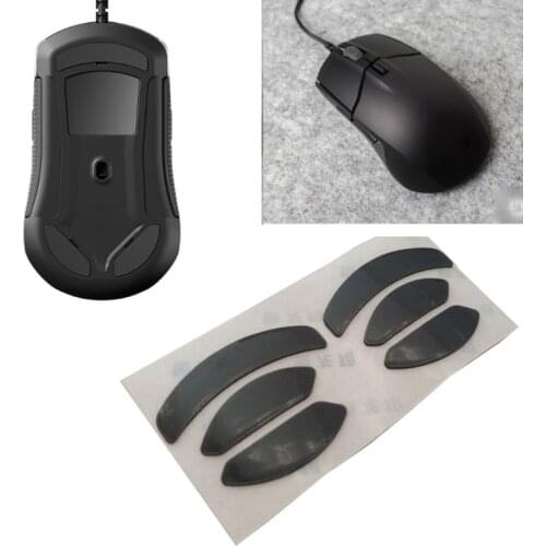 2Pcs 0.6mm Thickness Replace Mouse Feet Mouse Skates For for SteelSeries Sensei 310 Mouse