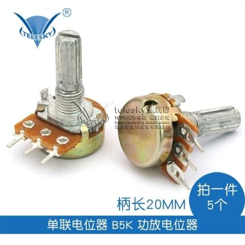 WH148 single league potentiometer B5K amplifiers three feet 3 feet handle 20mm long