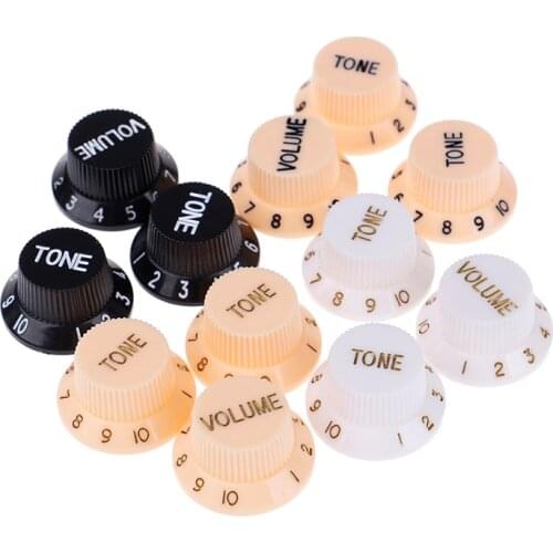 1Set Guitars Strat Knob 1-Volume 2-Tone Control Knobs Guitar Accessories For Guitar