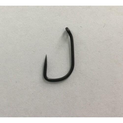 100 x Barbless Wide Gape Hook with Straight Point for Carp Fishing, Heavily Forged, Chemically Sharpened Fishing Hooks