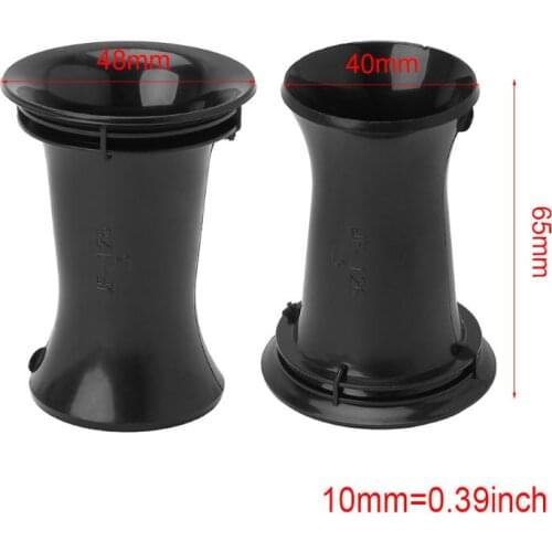 2PCS Speaker Port Tube Bass Reflex Vent Ventilation Connector 3-5" 42x65mm Subwoofer Woofer Box Accessories