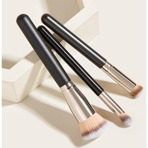 3pcs Eye Makeup Brush Set Artificial Fiber Eye Shadow Foundation Powder Eyelash Make Up Brush Cosmetic Beauty Tool Kit
