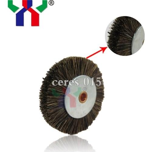 58*6*12mm,10pcs/pack, Feeder Brush wheel for Offset printing machine Durable spare part,good standard