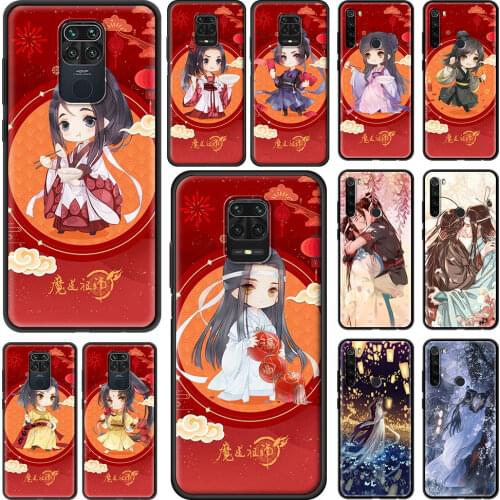 Phone Case for Redmi Note K40 Pro Plus 9T 9 4G Note 9 9S 8 7 9C 8A 7A K20 K30 Power Pro Silicone Coque Mo Dao Zu Shi MDZS Anime