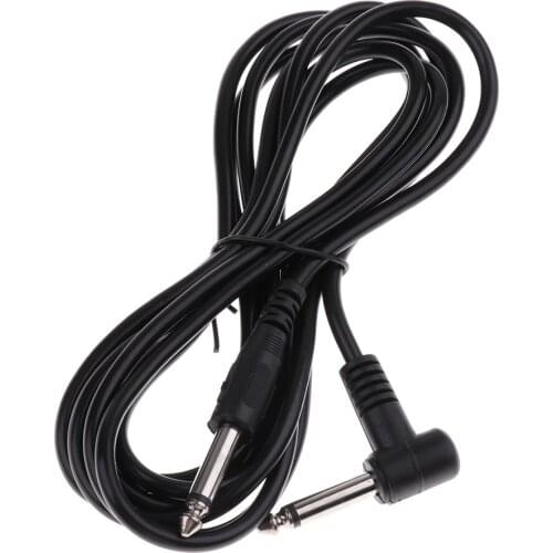 Guitar Connector Wire Audio Connect Cable Male to Male 6.35mm Jack 3 Meter