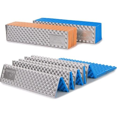 Egg Nest Mat Ultralight Aluminum Film Moisture-proof Sleeping Pad Outdoor Foldable Sleeping Bed Mat For Camping Beach Picnic