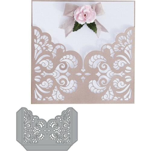L-Sunday Crafts Die Cuts Lace Frame Metal Cutting Dies Stencils Scrapbooking Embossing Album Cardmaking Paper Crafts Mold