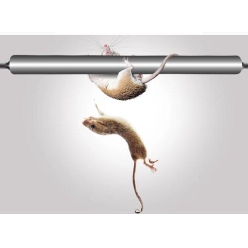 Walk The Plank Rolling Log Mouse Trap Repellent Kill Trap for Rats Rodent Mice Repeller Non Poison Rat Catcher Catching Killer