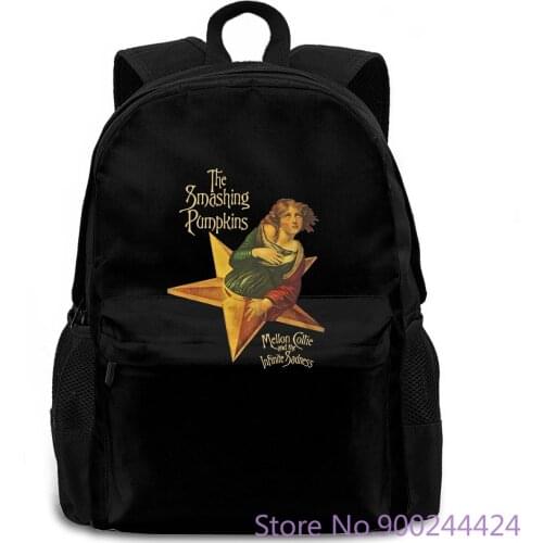The Smashing Pumpkins 'Mellon Collie And The Infinite Sadness' Male Pattern women men backpack laptop travel school adult