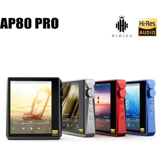 Hidizs AP80 PRO Bluetooth MP3 Music Player Balanced Out HiFi Audio Portable Hi-Res FLAC LDAC Apt-X DAC DSD 64/128 FM Radio DAP