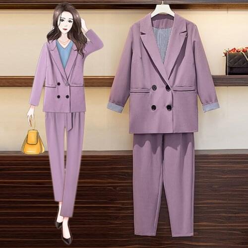 Женские офисные брючные костюмы Qingerant China At AliExpress