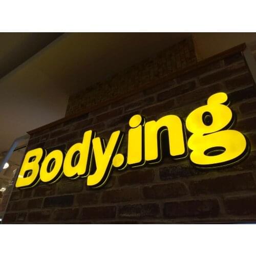 Led Logo Sign Big Letter 3D Sign Led Letters Electronic Signs